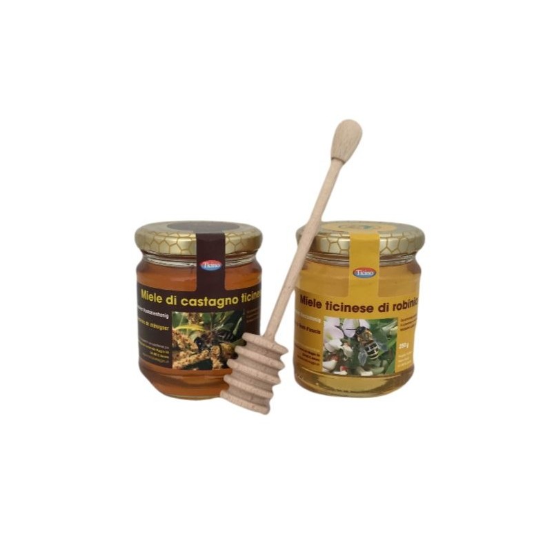 Honig-Spezialität im Duopack a je 250 gr. Honig-Spezialität im Duopack a je 250 gr.